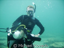 Open Water check out dive on the inside reef at Lauderdal... by Michael Kovach 